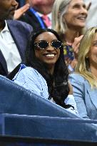 US Open - Simone Biles Attending