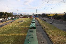 Truckers Transport Protest In Colombia