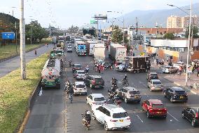 Truckers Transport Protest In Colombia