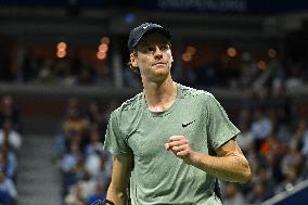 US Open - Sinner v Medvedev Quarterfinal