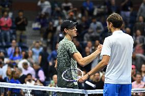 US Open - Sinner v Medvedev Quarterfinal