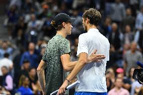 US Open - Sinner v Medvedev Quarterfinal