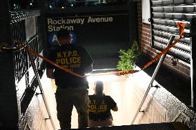 47-year-old Male Shot To The Head And Killed At Rockaway Avenue C Train Station In New York City