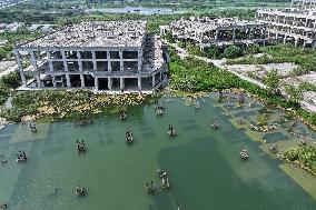 Unfinished Project of Evergrande Cultural Tourism City in Zhenjiang