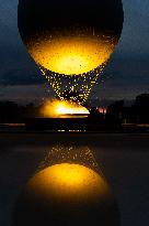 Flight Of The Olympic And Paralympic Cauldron - Paris