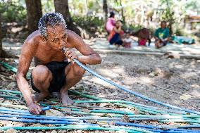 Indonesian Villagers Needed Clean Water During Drought Season