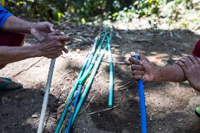 Indonesian Villagers Needed Clean Water During Drought Season