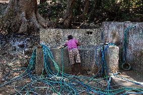 Indonesian Villagers Needed Clean Water During Drought Season