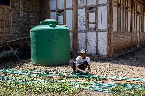 Indonesian Villagers Needed Clean Water During Drought Season