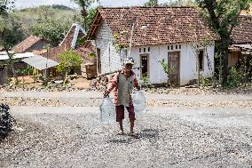 Indonesian Villagers Needed Clean Water During Drought Season