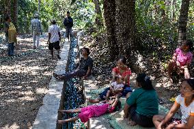 Indonesian Villagers Needed Clean Water During Drought Season