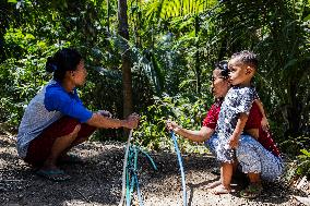 Indonesian Villagers Needed Clean Water During Drought Season