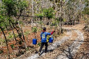 Indonesian Villagers Needed Clean Water During Drought Season