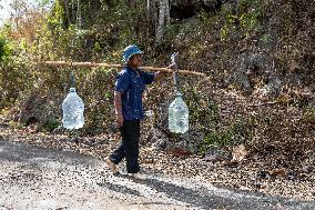 Indonesian Villagers Needed Clean Water During Drought Season