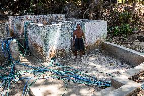 Indonesian Villagers Needed Clean Water During Drought Season