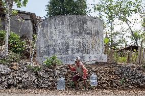 Indonesian Villagers Needed Clean Water During Drought Season