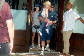 Orlando Bloom, Katy Perry And Daughter Out - NYC