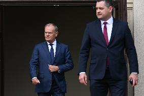 Taoiseach Harris Meets Polish PM After Key Talks In Kiev