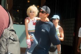 Orlando Bloom, Katy Perry And Daughter Out - NYC