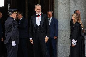 King Felipe At Judicial Year Opening - Madrid