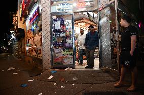 24-year-old Male Stabbed To The Neck And Thigh Following A Fight At A Bodega In Queens New York City