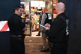 24-year-old Male Stabbed To The Neck And Thigh Following A Fight At A Bodega In Queens New York City