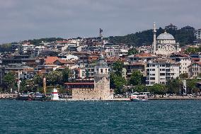 The Maiden's Tower In Istanbul