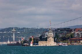 The Maiden's Tower In Istanbul