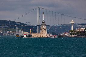 The Maiden's Tower In Istanbul