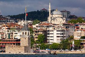 The Maiden's Tower In Istanbul