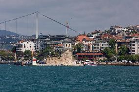 The Maiden's Tower In Istanbul