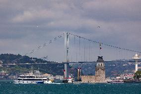 The Maiden's Tower In Istanbul