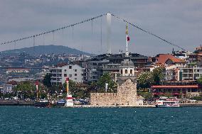 The Maiden's Tower In Istanbul