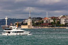 The Maiden's Tower In Istanbul