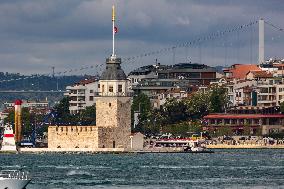 The Maiden's Tower In Istanbul