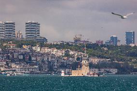 The Maiden's Tower In Istanbul