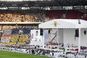 Pope Francis Leads A Mass At Jakarta Stadium - Indonesia