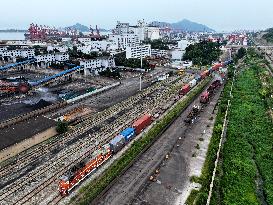 China-Europe (Asia) Freight Trains Growth