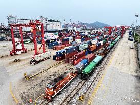 China-Europe (Asia) Freight Trains Growth