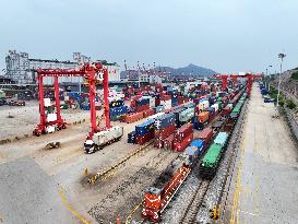 China-Europe (Asia) Freight Trains Growth