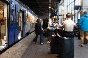 Rail Traffic Disrupted By Bad Weather In Alpes-Maritimes