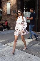 Elizabeth Olsen Out - NYC