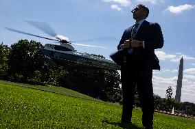 DC: President Biden Departs the White House