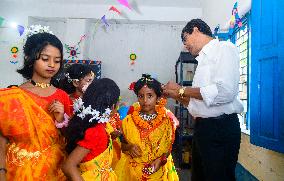 Teachers' Day Celebration At A Rural School In India