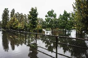 Storm And Flooding Of Ponte Lambro In Milan