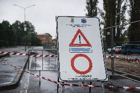 Storm And Flooding Of Ponte Lambro In Milan