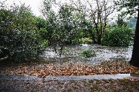 Storm And Flooding Of Ponte Lambro In Milan