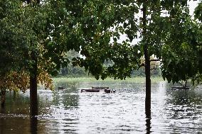 Storm And Flooding Of Ponte Lambro In Milan