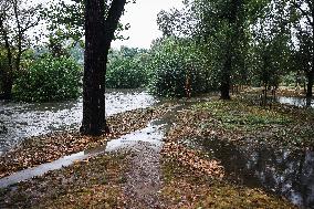 Storm And Flooding Of Ponte Lambro In Milan