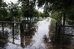 Storm And Flooding Of Ponte Lambro In Milan